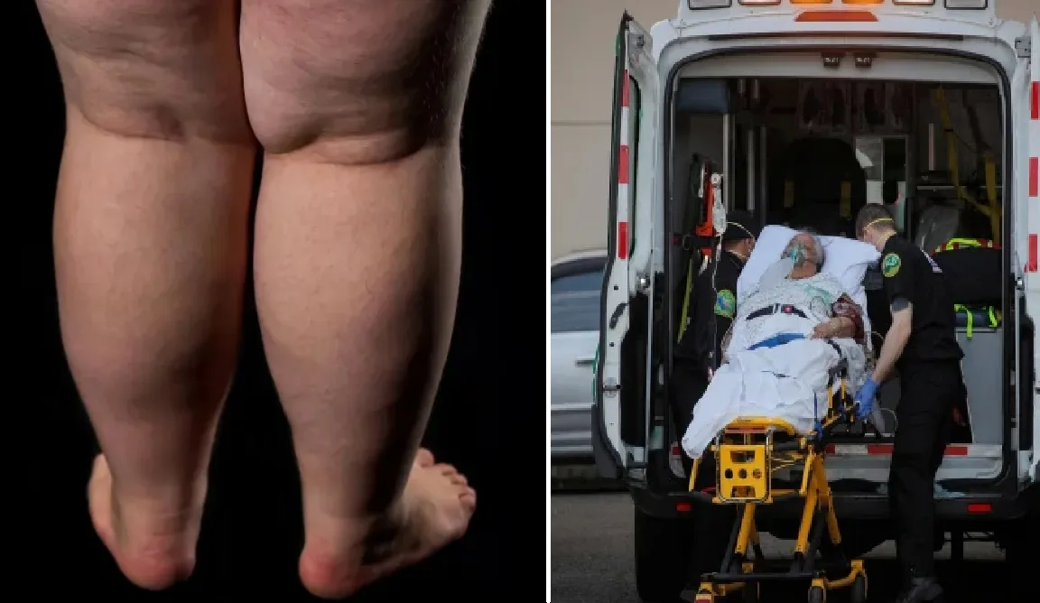 Ohio mom whose legs were badly swollen